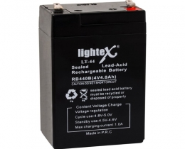 Lightex LT-44 4V 4AH Bakımsız Kuru Akü