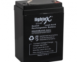 Lightex LT-45 4V 5.5AH Bakımsız Kuru Akü