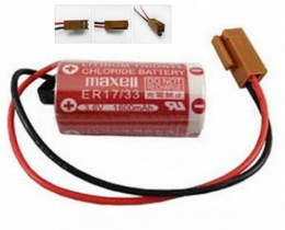 Maxell ER17/33 3.6V Kahverengi Konnektör Lithium Pil