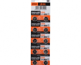 Maxell LR44 A76 AG13 1.5V Alkalin Hafıza Düğme Pil 10`lu