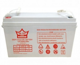 Ortec 12V 100AH Gel (Jel) Akü