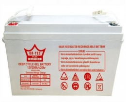Ortec 12V 200AH Gel (Jel) Akü