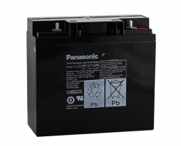 Panasonic 12V 17AH Bakımsız Kuru Akü