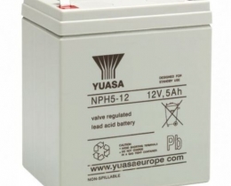 Yuasa 12V 5AH Bakımsız Kuru Akü