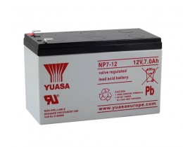 Yuasa 12V 7AH Bakımsız Kuru Akü
