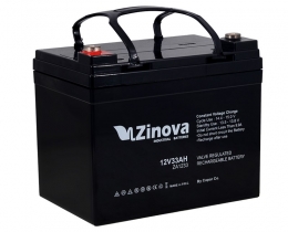 Zinova 12V 33AH Bakımsız Kuru Akü