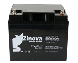 Zinova 12V 40AH Bakımsız Kuru Akü