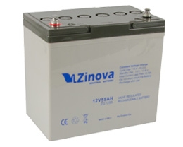 Zinova 12V 55AH Gel (Jel) Akü