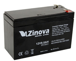 Zinova 12V 9AH Bakımsız Kuru Akü